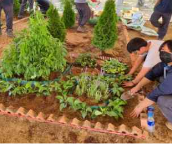 정원 만들기 이미지