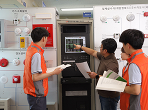 가스 소화설비 실습(소방안전과) 이미지