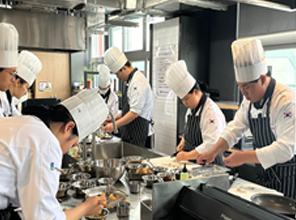 조리 실습(관광조리과) 이미지