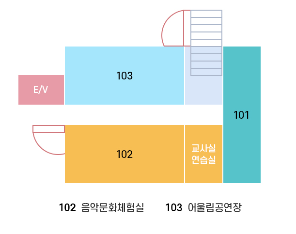 1층 배치도 이미지